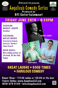 Angelicas Comedy Series - Redwood City