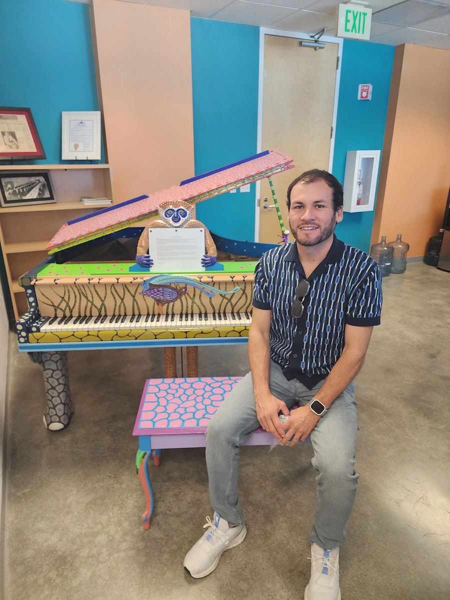 Community Piano Vandalized in Redwood City, Two Weeks After Unveiling